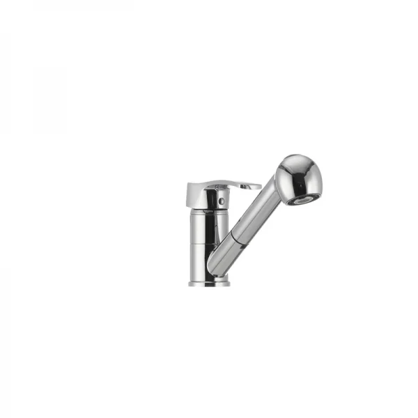 Смеситель для кухни Haiba Focus 014 с выдвижной лейкой (HB0129)