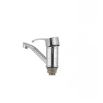 Смеситель для умывальника Haiba Focus 555 (излив 15 см) (HB0135)