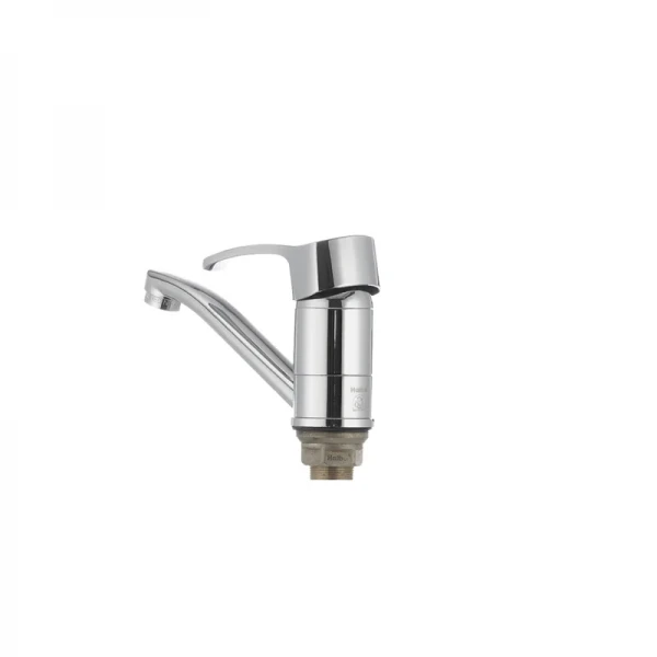 Смеситель для умывальника Haiba Focus 555 (излив 15 см) (HB0135)