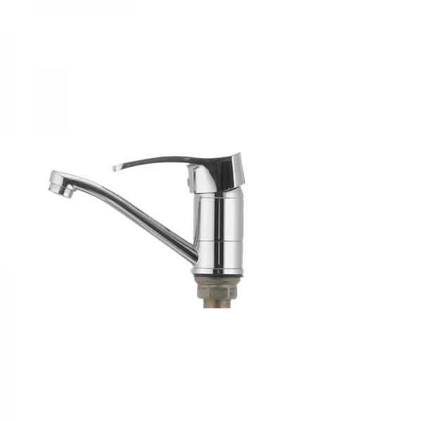 Смеситель для умывальника Haiba Focus 555 (излив 15 см) (HB0135)