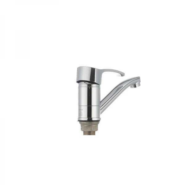 Смеситель для умывальника Haiba Focus 555 (излив 15 см) (HB0135)