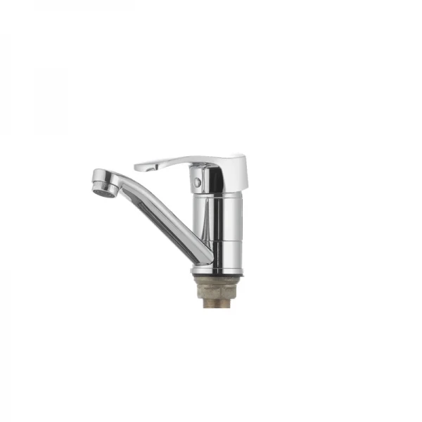 Смеситель для умывальника Haiba Focus 555 (излив 15 см) (HB0135)