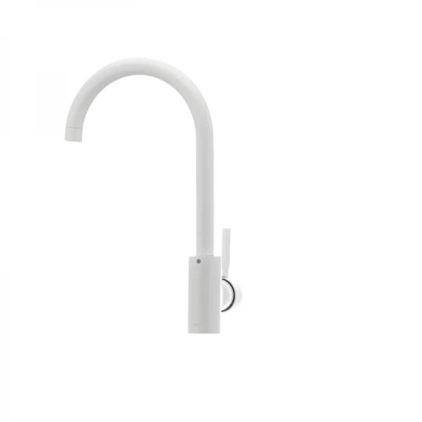 Смеситель для кухни Haiba Hans 011 белый (HB0165)