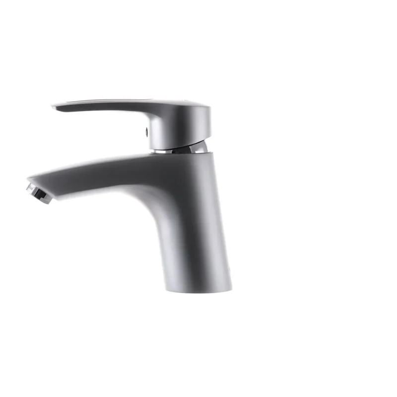 Смеситель для умывальника Haiba Hansberg 001 матовый (HB0169)