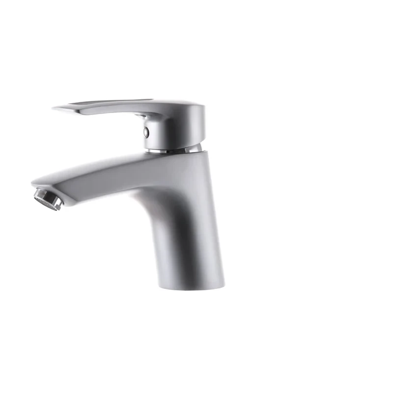 Смеситель для умывальника Haiba Hansberg 001 матовый (HB0169)