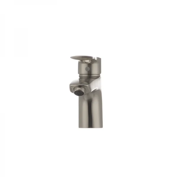 Змішувач для умивальника Haiba Hansberg 001 латунний під нержавіючу сталь одноважільний (HB0170)