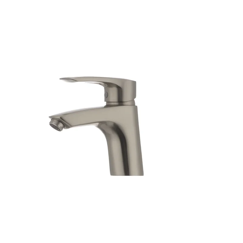 Змішувач для умивальника Haiba Hansberg 001 нержавіюча сталь (HB0170)