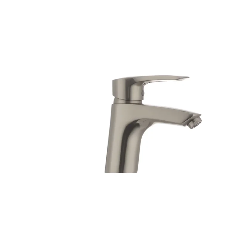 Змішувач для умивальника Haiba Hansberg 001 нержавіюча сталь (HB0170)