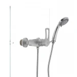 Смеситель для душа Haiba Hansberg 003 матовый (HB0174)