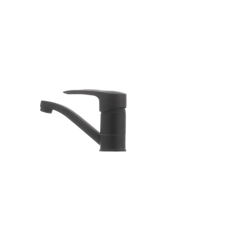 Смеситель для умывальника Haiba Hansberg 004 (излив 15 см) черный (HB0185)