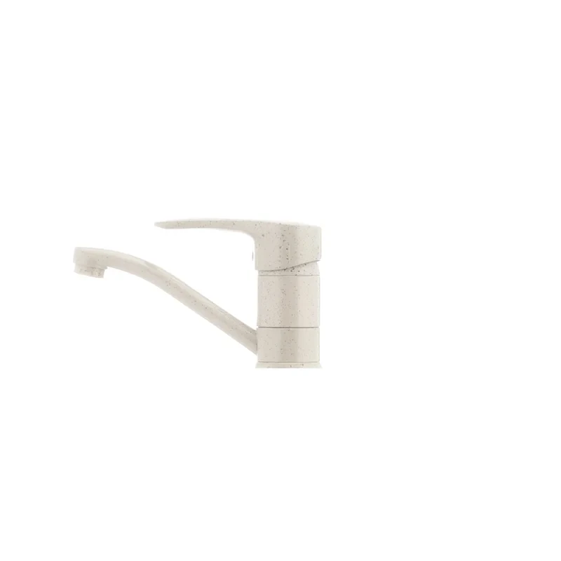 Смеситель для умывальника Haiba Hansberg 004 (излив 15 см) бежевый (HB0187)