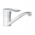 Смеситель для умывальника Haiba Hansberg 004 (излив 15 см) белый (HB0189)