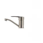 Смеситель для умывальника Haiba Hansberg 004 нержавейка (излив 15 см) (HB0190)