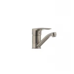 Смеситель для умывальника Haiba Hansberg 004 нержавейка (излив 15 см) (HB0190)