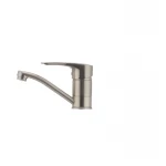 Смеситель для умывальника Haiba Hansberg 004 нержавейка (излив 15 см) (HB0190)