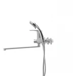 Смеситель для ванны Haiba Hansberg 006 матовый (HB0193)