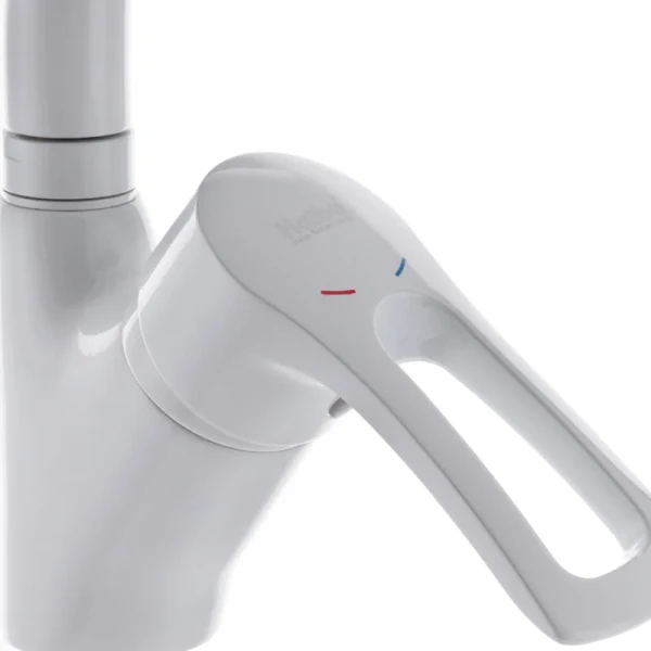 Смеситель для кухни Haiba Hansberg 011 белый (HB0202)