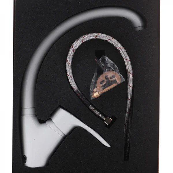 Смеситель для кухни Haiba Hansberg 011 белый (HB0202)