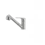 Смеситель для кухни Haiba Hansberg 014 матовый с выдвижной лейкой (HB0207)