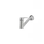 Смеситель для кухни Haiba Hansberg 014 матовый с выдвижной лейкой (HB0207)