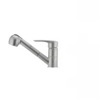 Смеситель для кухни Haiba Hansberg 014 матовый с выдвижной лейкой (HB0207)