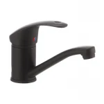 Смеситель для умывальника Haiba Mars 004 (излив 15 см) черный (HB0249)