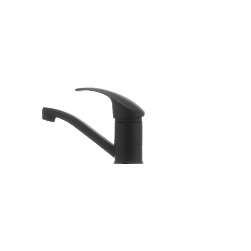 Змішувач для умивальника Haiba Mars 004 (вилив 15 см) чорний (HB0249)