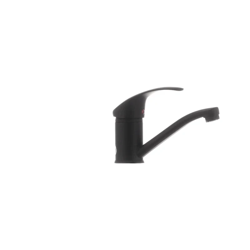 Змішувач для умивальника Haiba Mars 004 (вилив 15 см) чорний (HB0249)