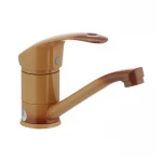 Смеситель для умывальника Haiba Mars 004 (излив 15 см) коричневый (HB0250)