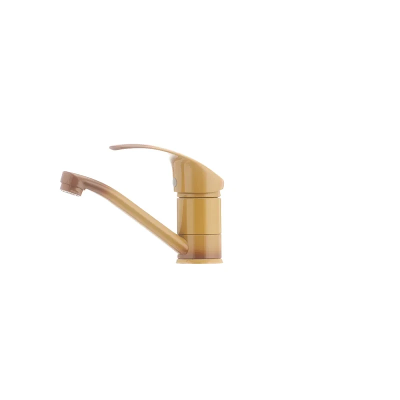 Смеситель для умывальника Haiba Mars 004 (излив 15 см) коричневый (HB0250)