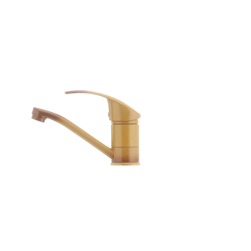 Смеситель для умывальника Haiba Mars 004 (излив 15 см) коричневый (HB0250)