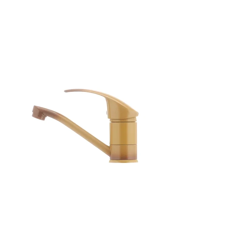 Смеситель для умывальника Haiba Mars 004 (излив 15 см) коричневый (HB0250)