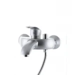 Змішувач для ванни Haiba Mars 009 латунний матовий з коротким литим зливом (HB0260)