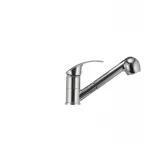 Смеситель для кухни Haiba Mars 014 c выдвижной лейкой (HB0266)