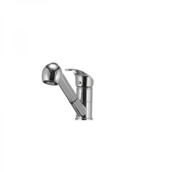 Смеситель для кухни Haiba Mars 014 c выдвижной лейкой (HB0266)