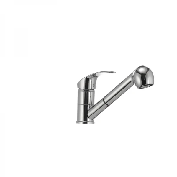 Смеситель для кухни Haiba Mars 014 c выдвижной лейкой (HB0266)