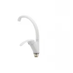 Смеситель для кухни Haiba Mars 777 белый (HB0275)