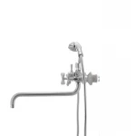 Смеситель для ванны Haiba Sentosa 006 матовый (HB0357)