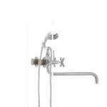 Смеситель для ванны Haiba Sentosa 006 матовый (HB0357)