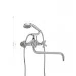 Смеситель для ванны Haiba Sentosa 006 матовый (HB0357)