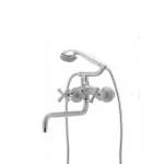 Смеситель для ванны Haiba Sentosa 006 матовый (HB0357)