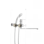 Смеситель для ванны Haiba Xide 006 (HB0401)