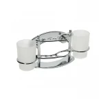 Подставка для зубных щеток Haiba HB101 с двумя стаканами (HB0442)