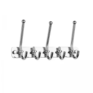 Планка с 5-ю крючками Haiba HB201-5 300 мм (HB0487) Планка с 5-ю крючками Haiba HB201-5 300 мм (HB0487)