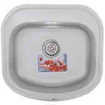 Мийка кухонна Haiba 49x47 (decor) (HB0535)