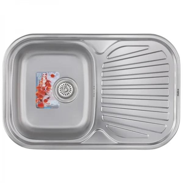 Мийка кухонна HAIBA 74x48 (satin) (HB0561)