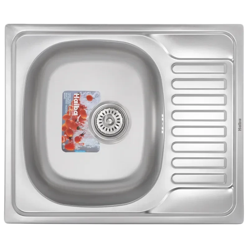 Мойка кухонная Haiba 58x48 (decor) (HB0646)