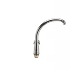 Смеситель для кухни Haiba Magic 777 с черной ручкой (HB0660)