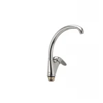 Смеситель для кухни Haiba Magic 777 с черной ручкой (HB0660)