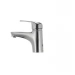 Смеситель для умывальника Haiba Magic 001 с черной ручкой (HB0661)